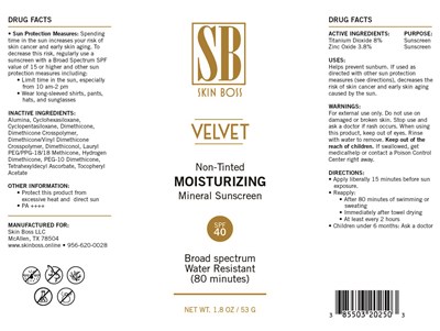 Package Label (Skin Boss 202)